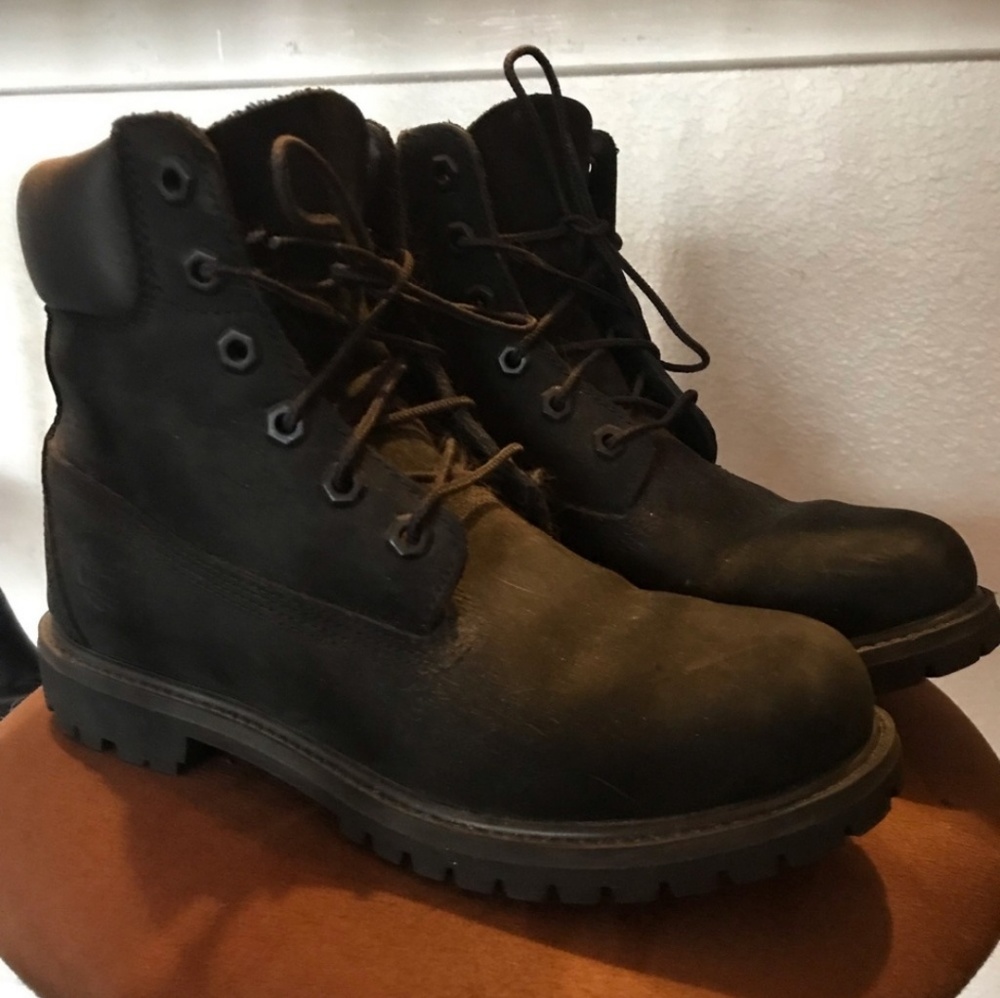 Black Timberlands - SOLD EBAY
